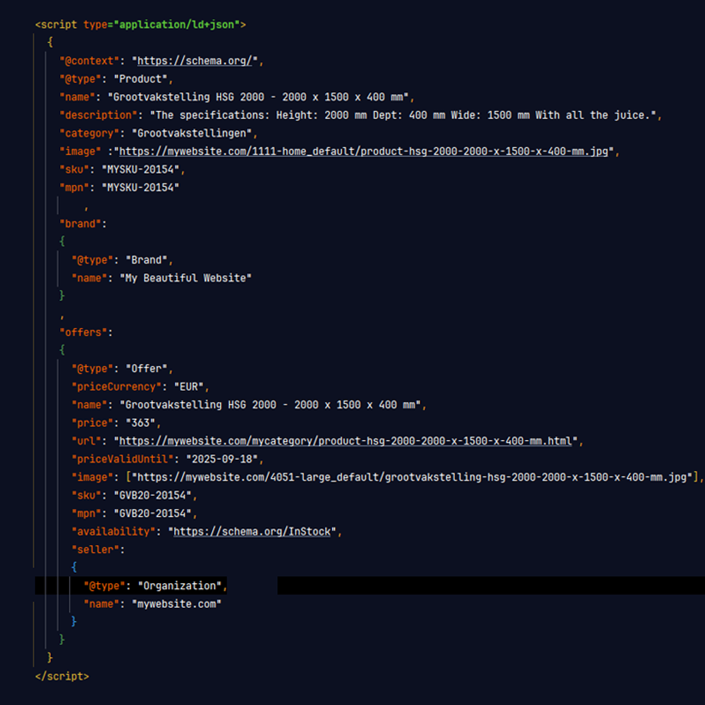 Structured Data JSON-LD — ¿El módulo incluye todo?